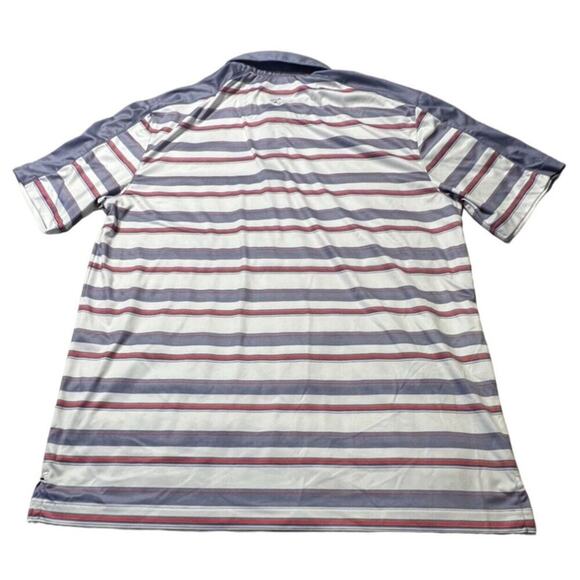 Greg Norman WeatherKnit Play Dry Golf Polo Shirt Men's Size Large Moisture Wicki - Picture 2 of 8